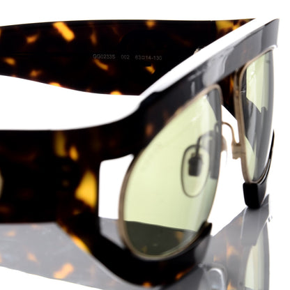 Gucci Oval Sunglasses GG0233S Tortoiseshell Gold 5 of 7