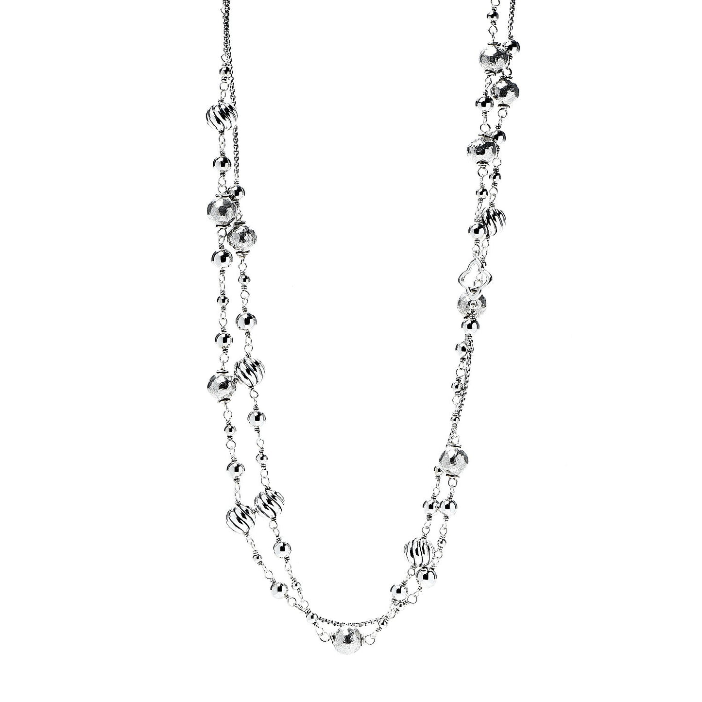 Sterling Silver DY Elements Chain Necklace