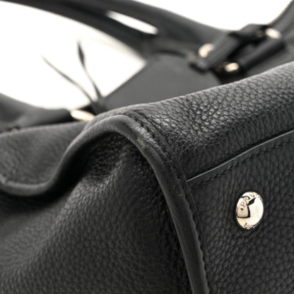 Prada Vitello Phenix Shopping Satchel Black 10 of 12