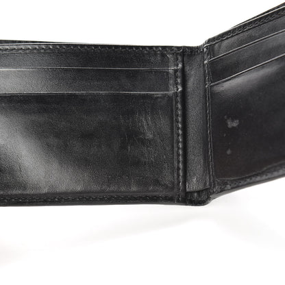 Gucci GG Supreme Monogram Fox Bi-Fold Wallet Black Grey 9 of 10