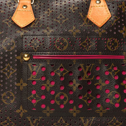 Louis Vuitton Monogram Perforated Speedy 30 Fuchsia 7 of 14