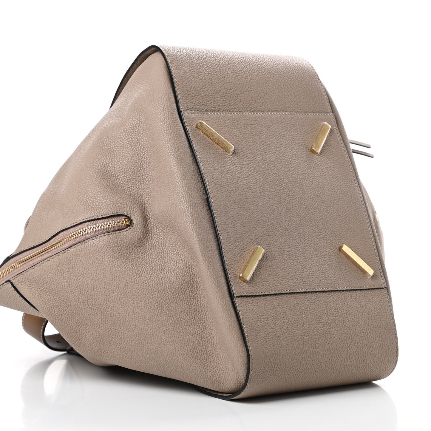 Calfskin Medium Hammock Shoulder Bag Sand Mink