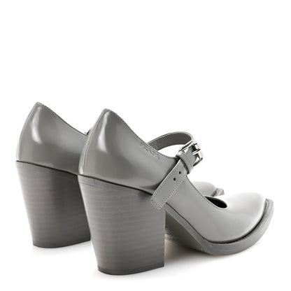 Prada Spazzolato Mary Jane 90mm Pumps 36.5 Marmo 5 of 9
