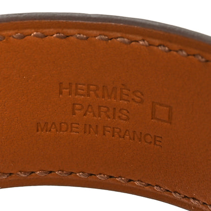 Hermes Matte Alligator Collier de Chien CDC 24 Bracelet T2 Bleu Brume 4 of 6