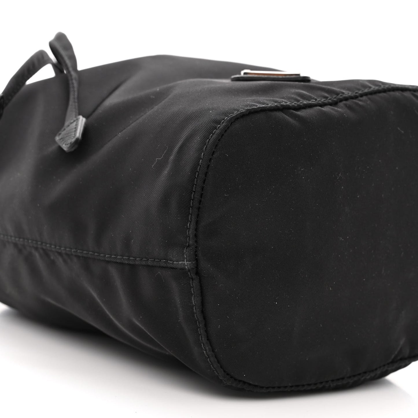 Nylon Vela Drawstring Pouch Black
