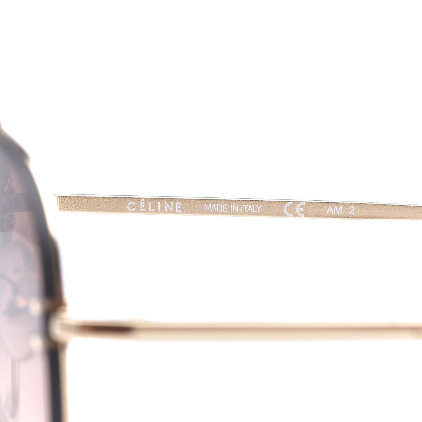 Mirror Aviator Sunglasses CL 41392/S Gold Pink
