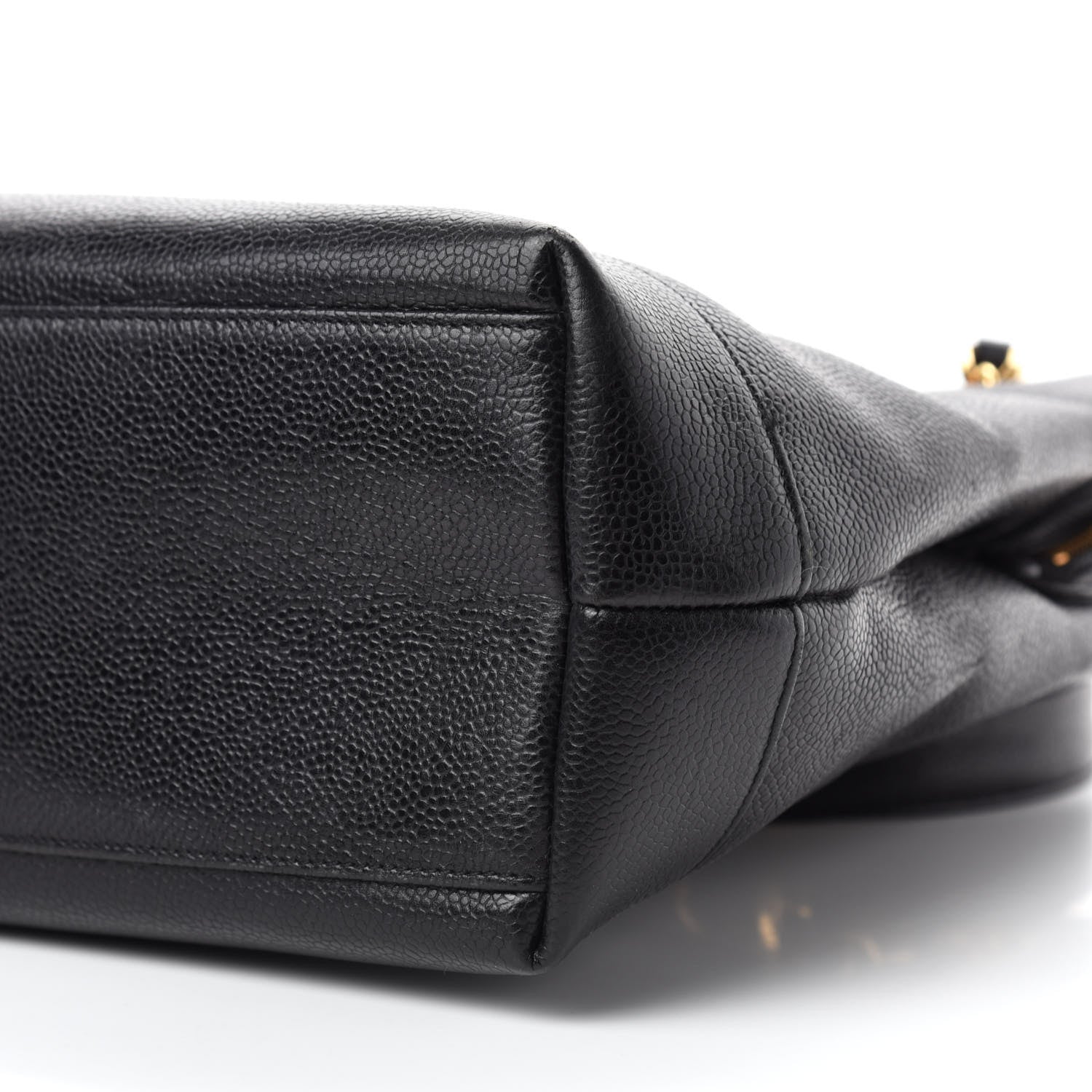 Chanel Caviar CC Shoulder Bag Black 7 of 11
