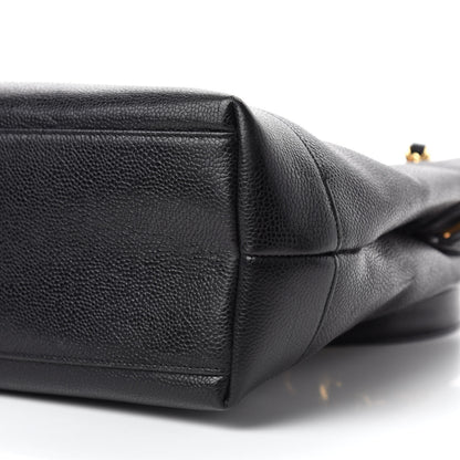 Chanel Caviar CC Shoulder Bag Black 7 of 11