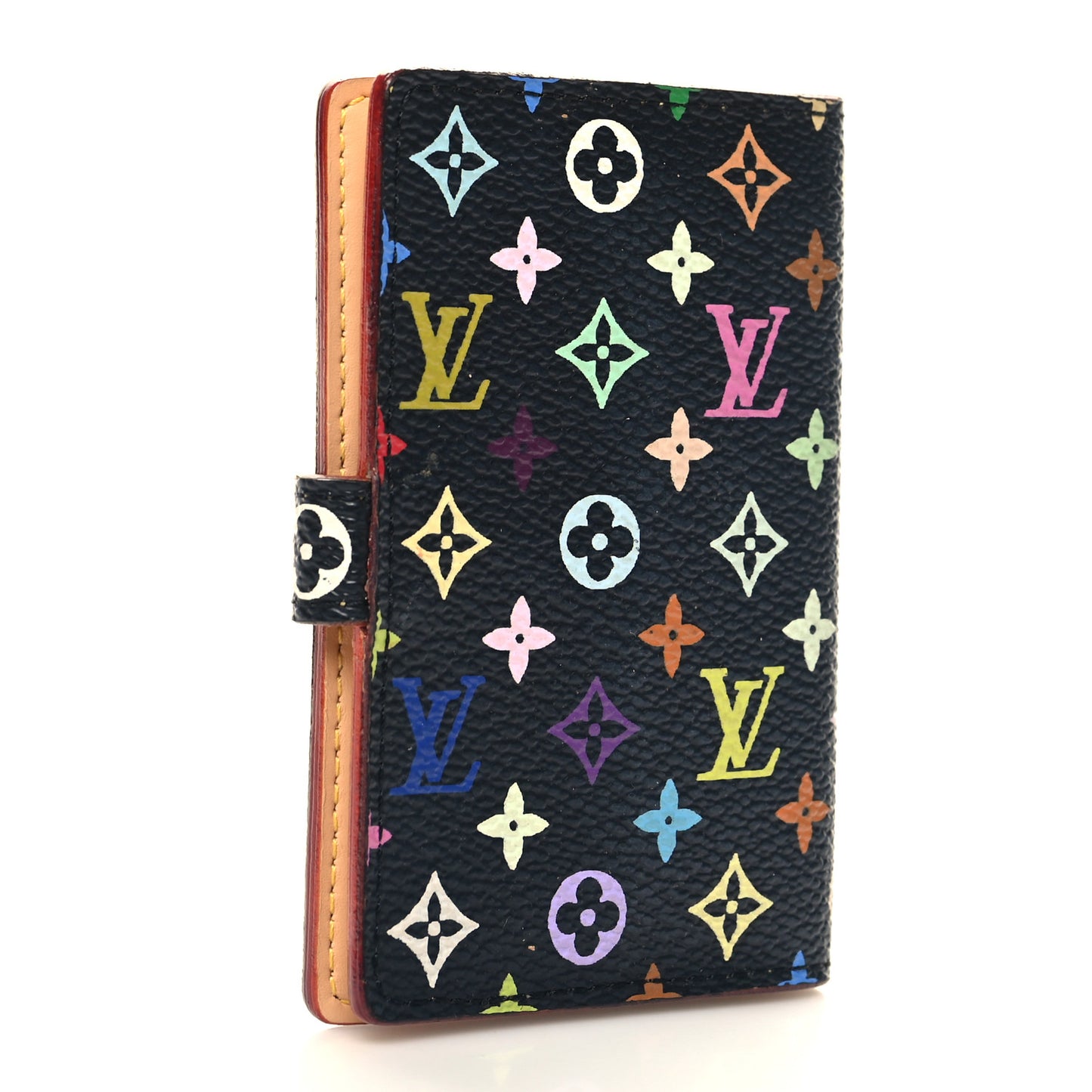 Monogram Multicolor Carnet de Bal Mini Agenda Cover Black
