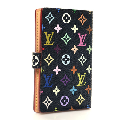 Louis Vuitton Monogram Multicolor Carnet de Bal Mini Agenda Cover Black 3 of 7