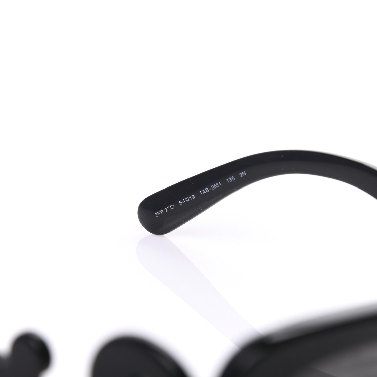 Prada Acetate Baroque Sunglasses SPR 27O Black 6 of 8