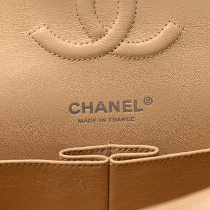 Chanel Caviar Quilted Medium Double Flap Beige 6 of 11