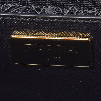 Prada Saffiano Large Galleria Double Zip Tote Black 9 of 10