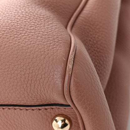 Gucci Calfskin Small Bamboo Shopper Tote Camelia 12 of 12