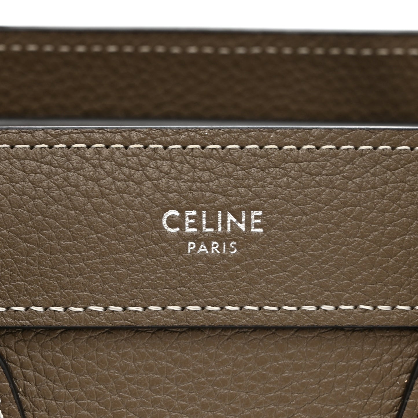 Drummed Calfskin Nano Luggage Souris