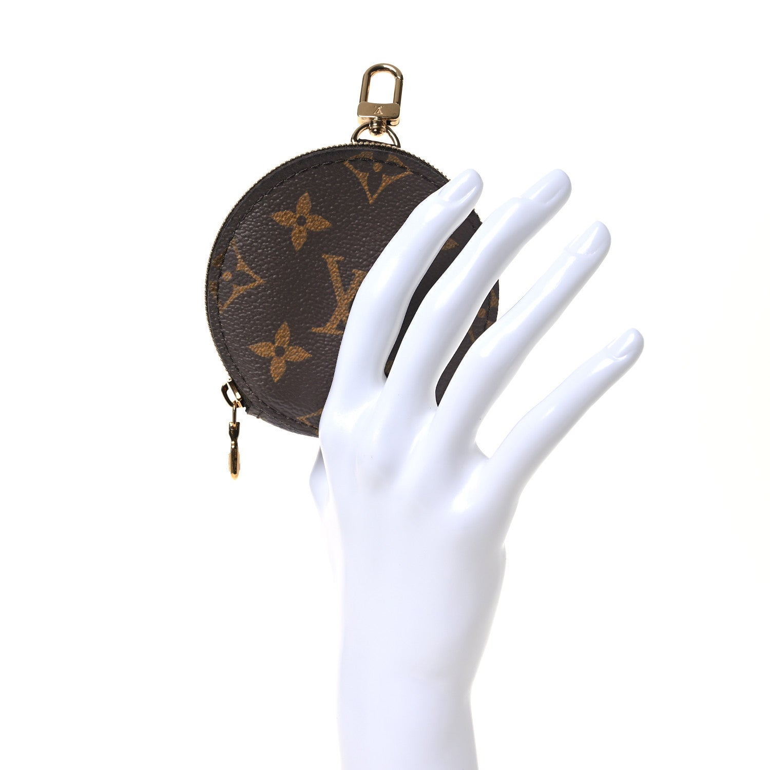 Louis Vuitton Monogram Multi Pochette Accessories Round Coin Purse 2 of 8