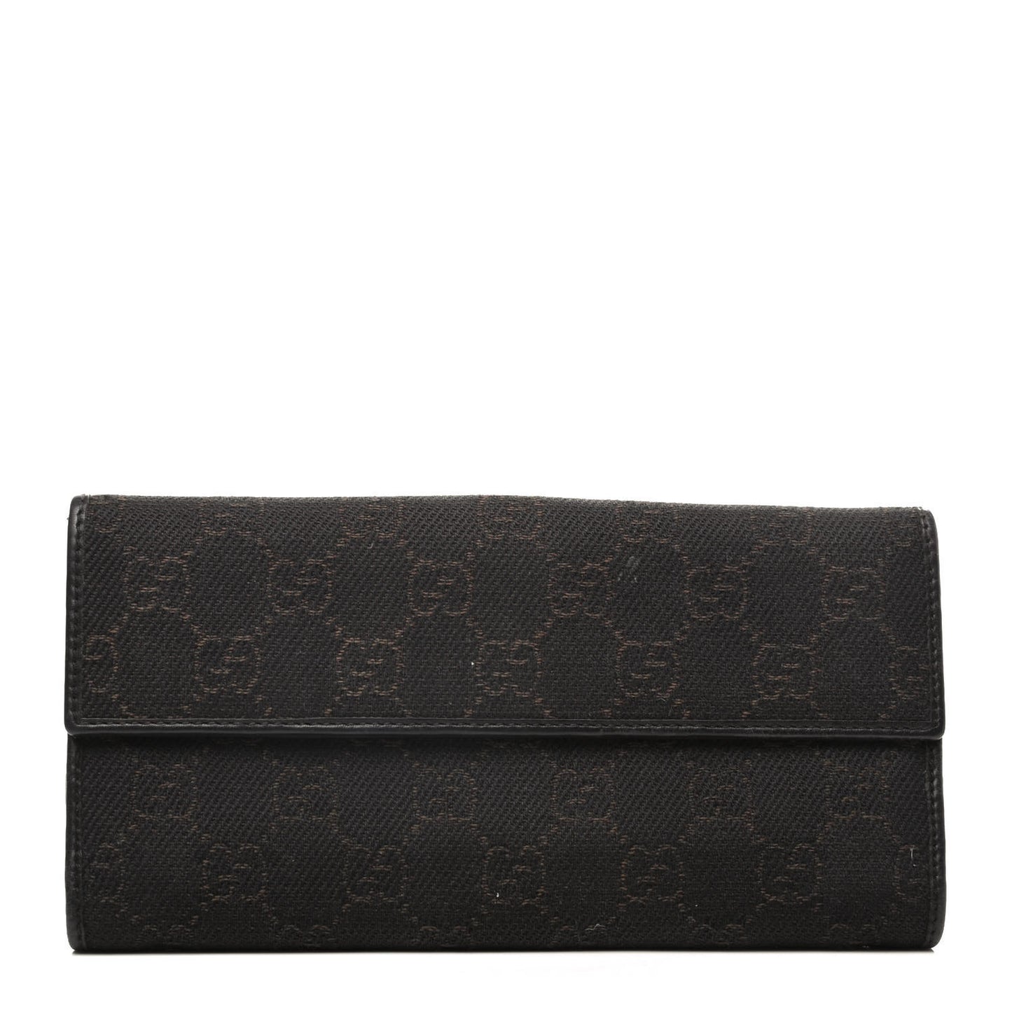 Monogram Horsebit Continental Wallet Dark Brown
