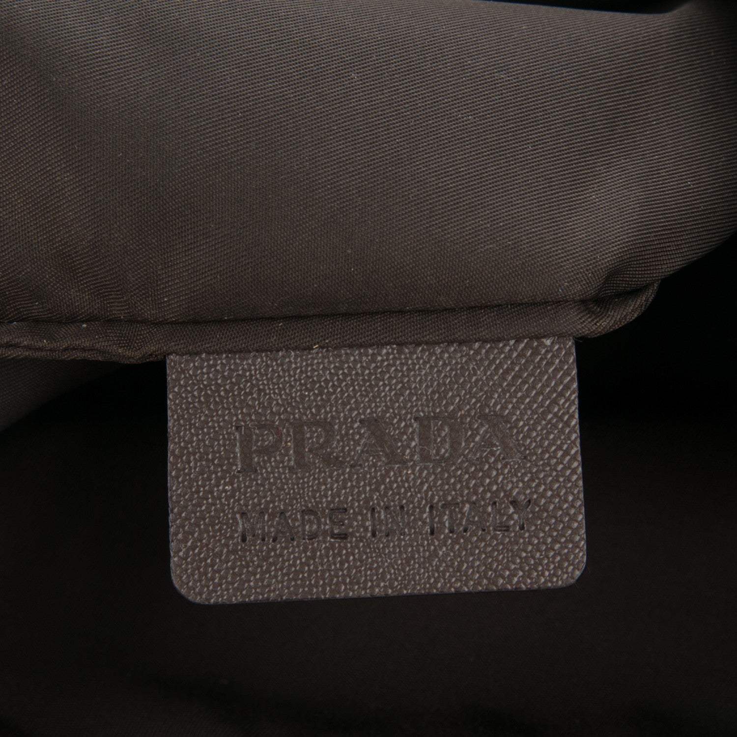 Prada Tessuto Nylon Saffiano Shopping Tote Ebano 6 of 6