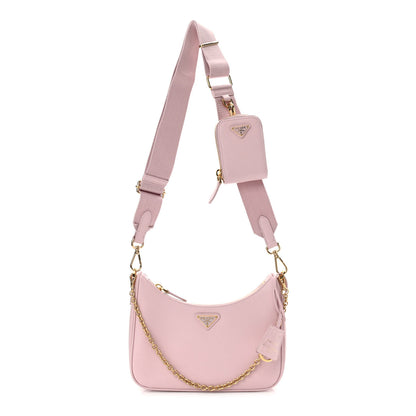 Prada Saffiano Lux Re-Edition 2005 Shoulder Bag Alabastro 1 of 9