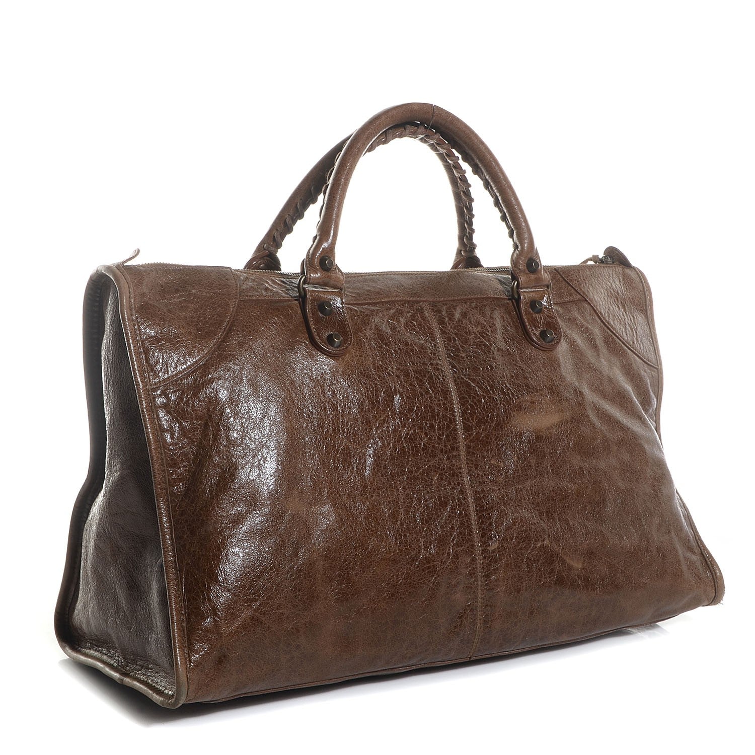 Balenciaga BALENCIAGI Chevre Classic Hardware Work Truffle 3 of 11