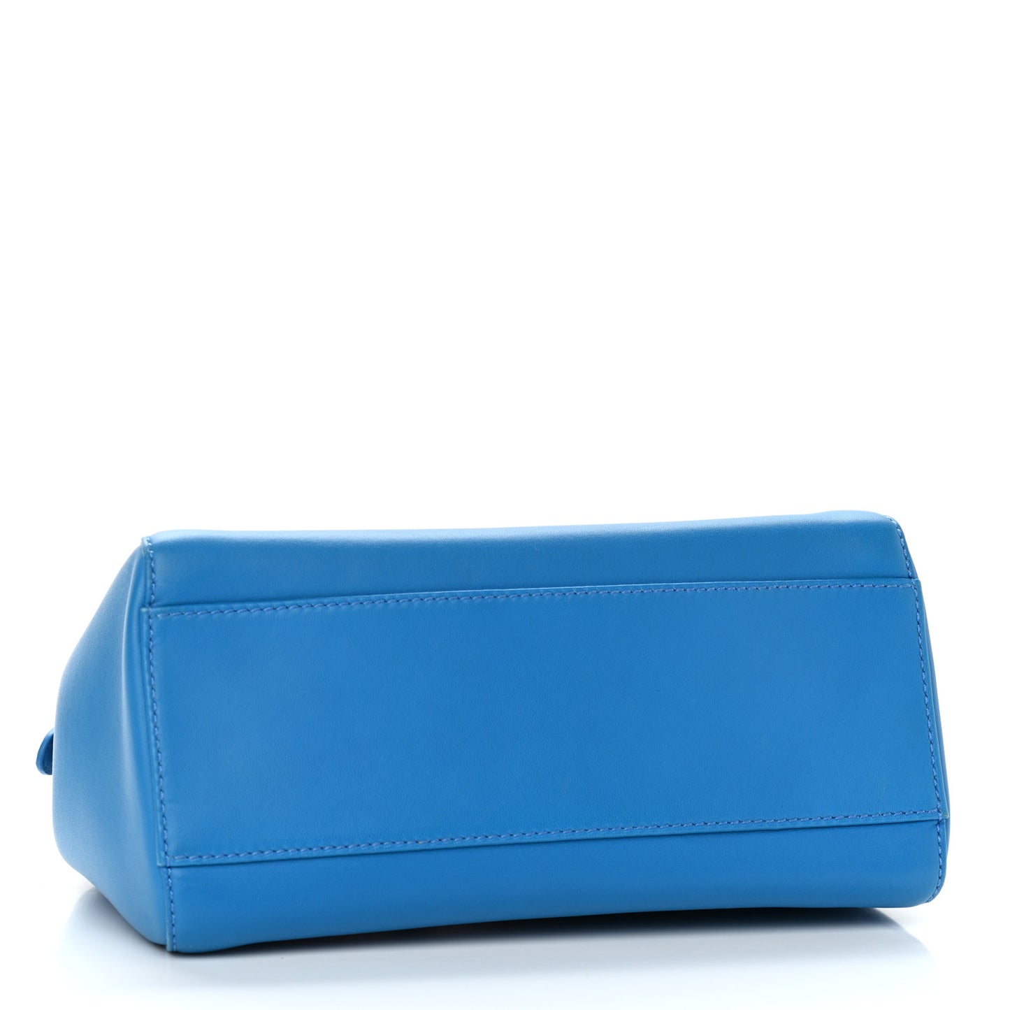Nappa Colorblock Mini Peekaboo Iconic Satchel Blue Royal Papavero Cuoio