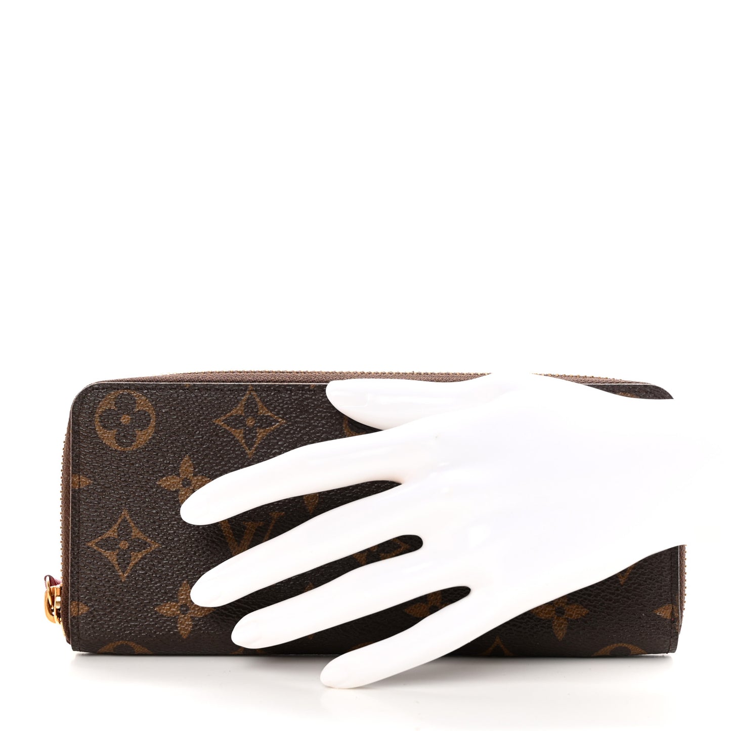Monogram Clemence Wallet Fuchsia
