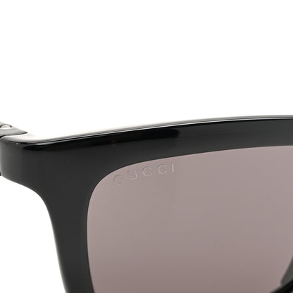 Gucci Acetate Rectangular Web Sunglasses GG1735S Black 7 of 8