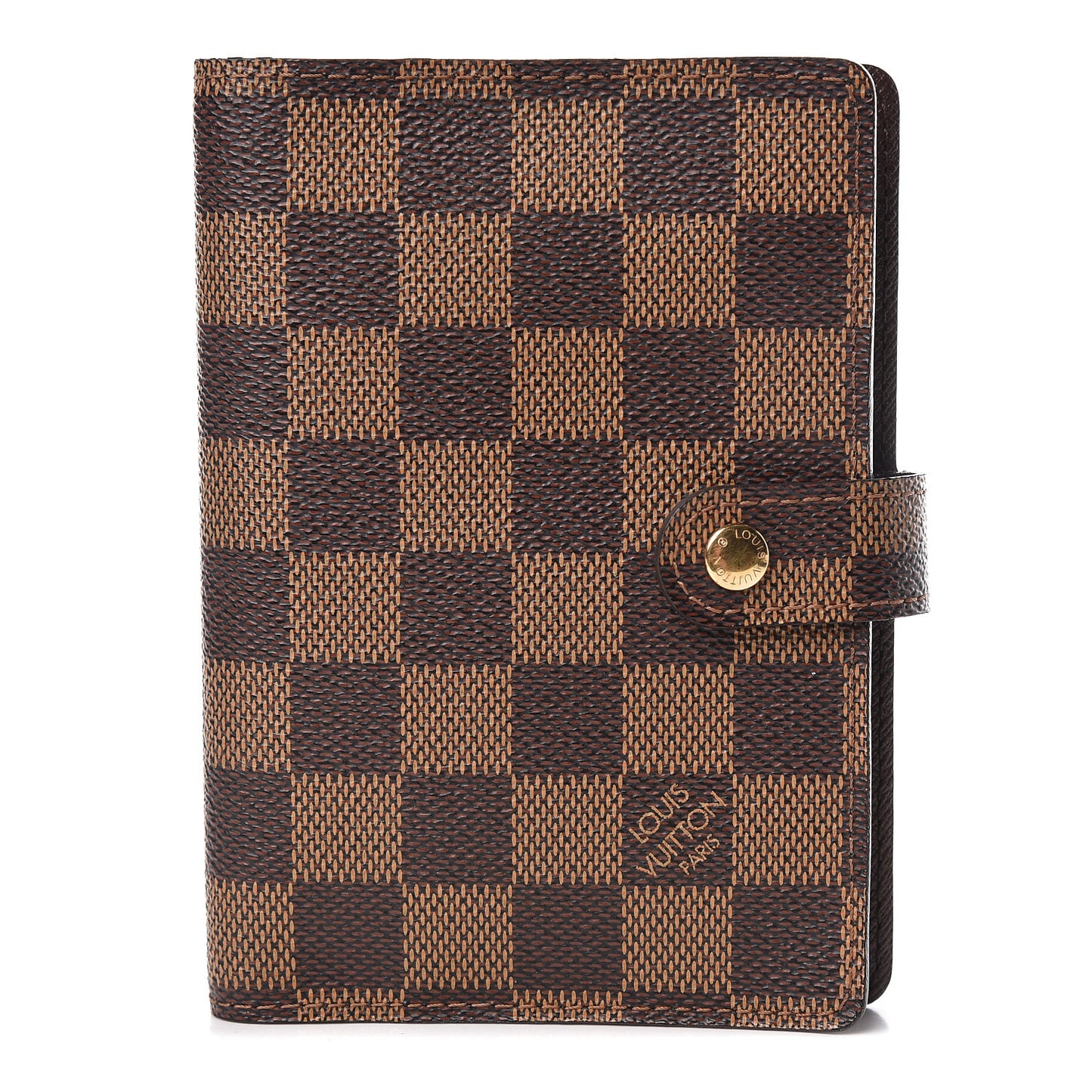 Damier Ebene Small Ring Agenda Cover