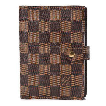 Louis Vuitton Damier Ebene Small Ring Agenda Cover 1 of 7
