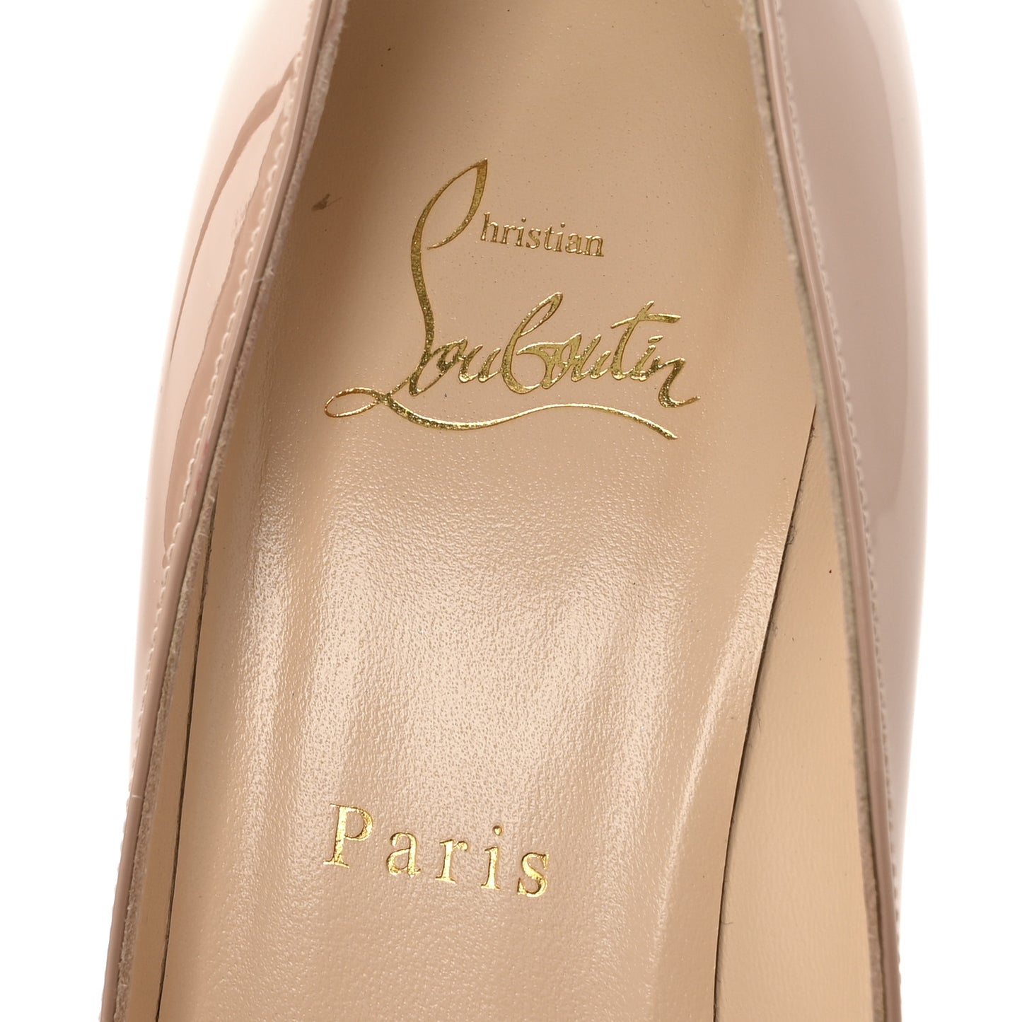 Patent Pigalle Follies 85 Pumps 36.5 Nude