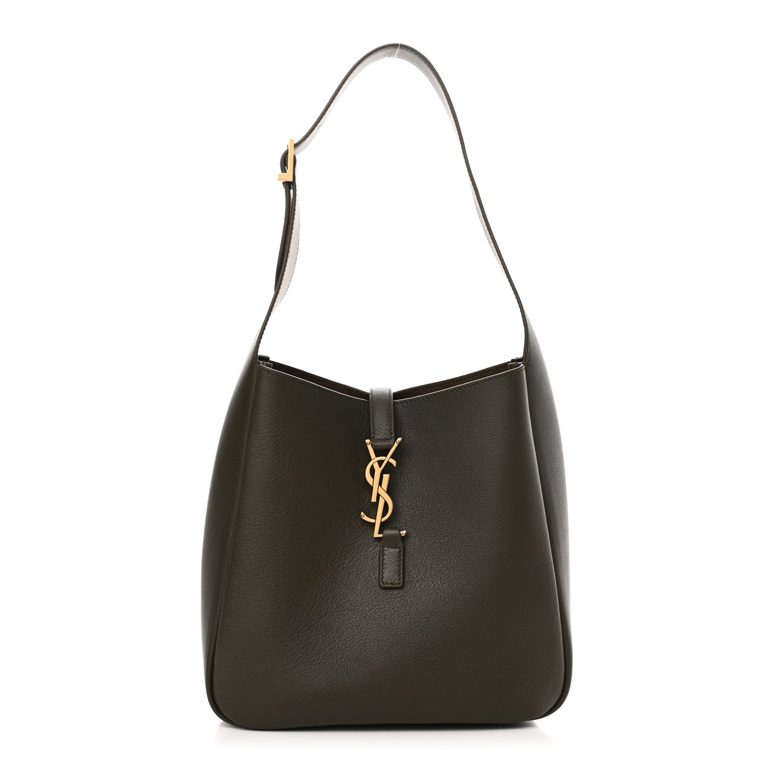 Saint Laurent Smooth Calfskin Small Le 5 A 7 Soft Hobo Light Musk 1 of 9