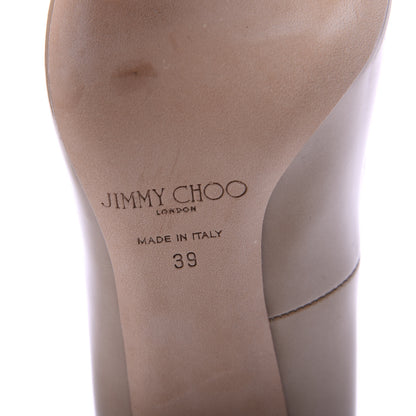 Jimmy Choo Patent Anouk Pumps 39 Nude 7 of 8