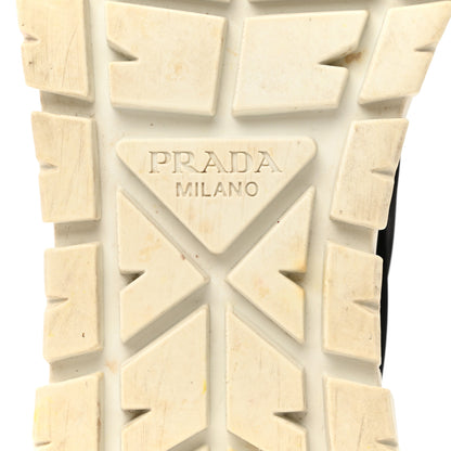 Prada Re-Nylon Gabardine Triangle Logo Double Wheel 50mm Sneakers 39 Black 8 of 9