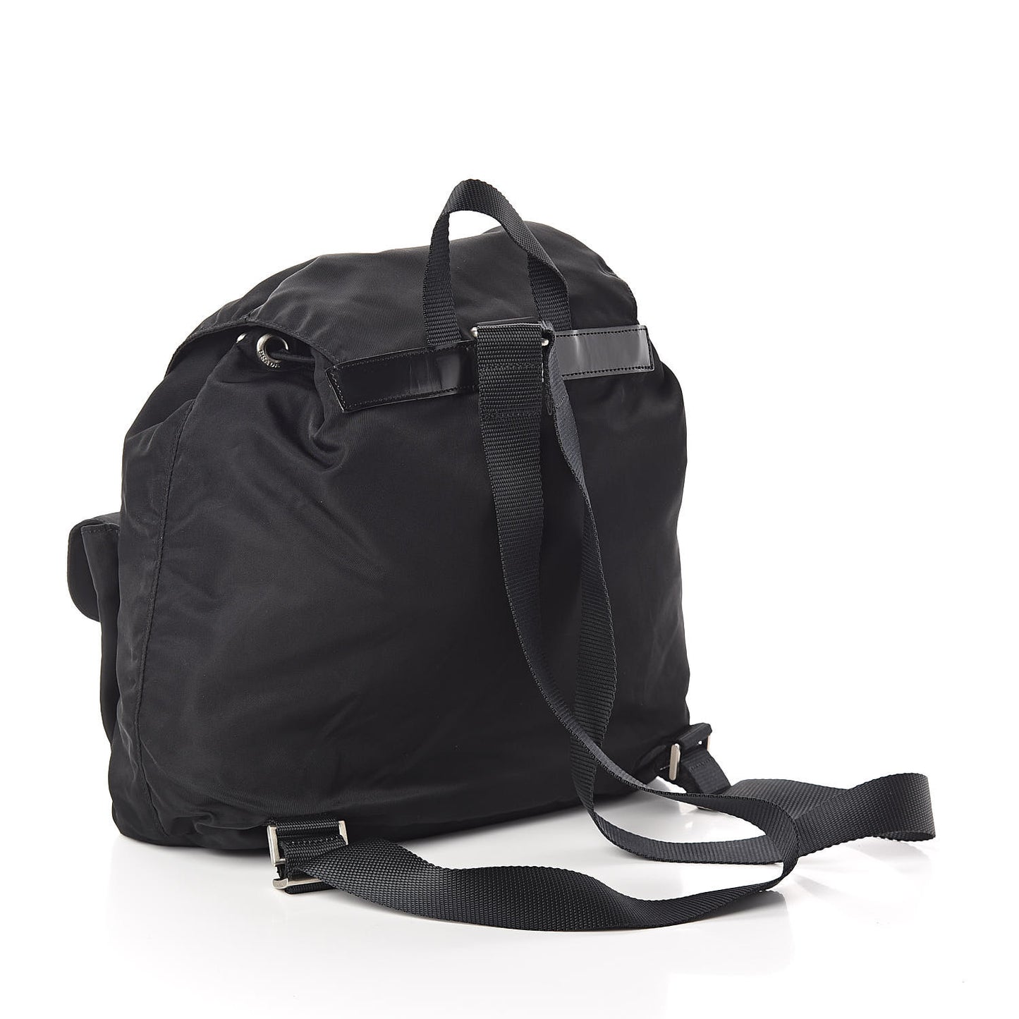 Nylon Vela Medium Backpack Black