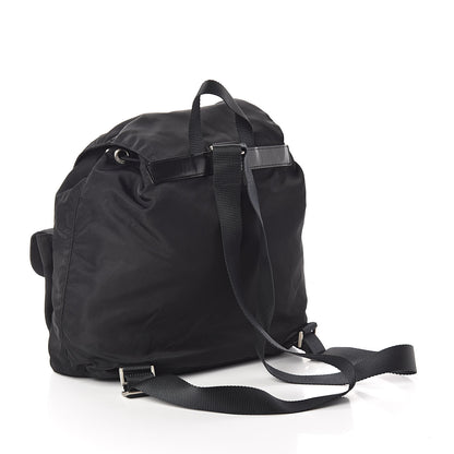 Prada Nylon Vela Medium Backpack Black 3 of 9