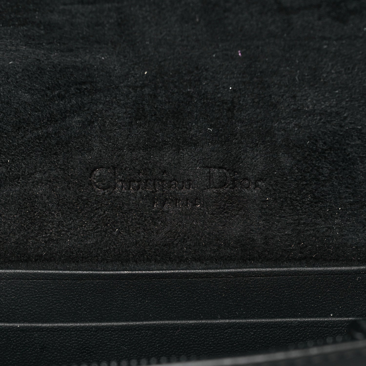 Christian Dior Ultra Matte Calfskin Saddle Belt Bag Black 5 of 9