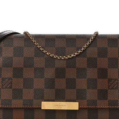 Louis Vuitton Damier Ebene Favorite MM 8 of 10