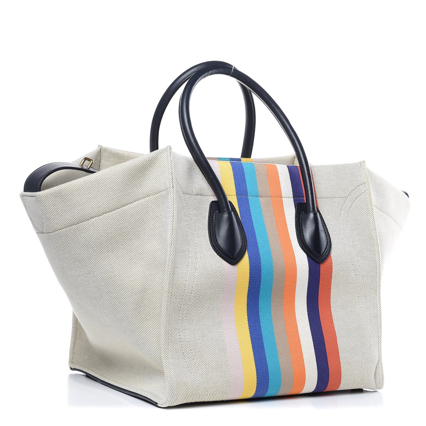 Cotton Canvas Medium Phantom Luggage Multicolor