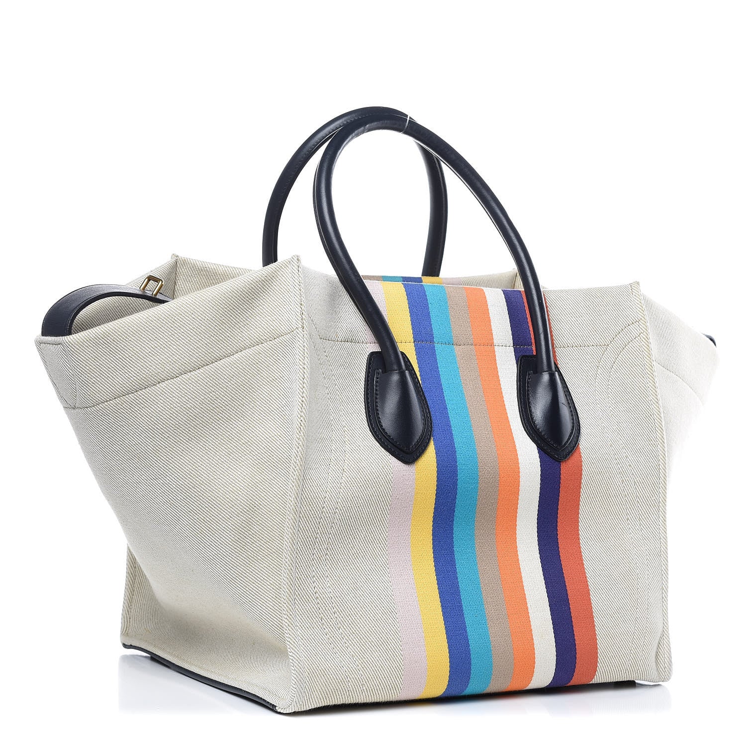Celine Cotton Canvas Medium Phantom Luggage Multicolor 3 of 13