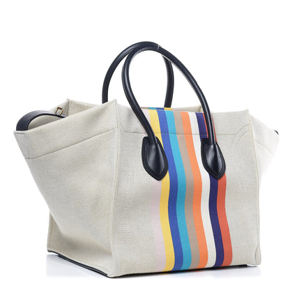 Celine Cotton Canvas Medium Phantom Luggage Multicolor 3 of 13