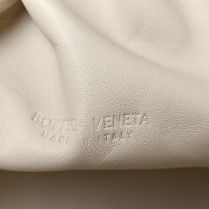 Bottega Veneta Metallic Crushed Calfskin The Pouch Oversized Clutch Gold 6 of 11