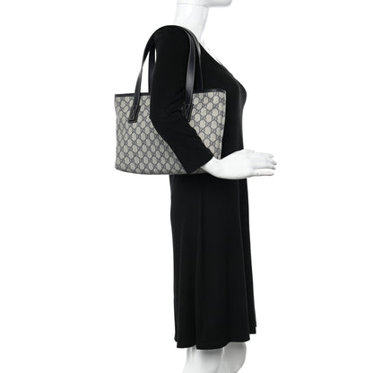 Gucci GG Supreme Monogram Small Joy Tote Navy 2 of 12