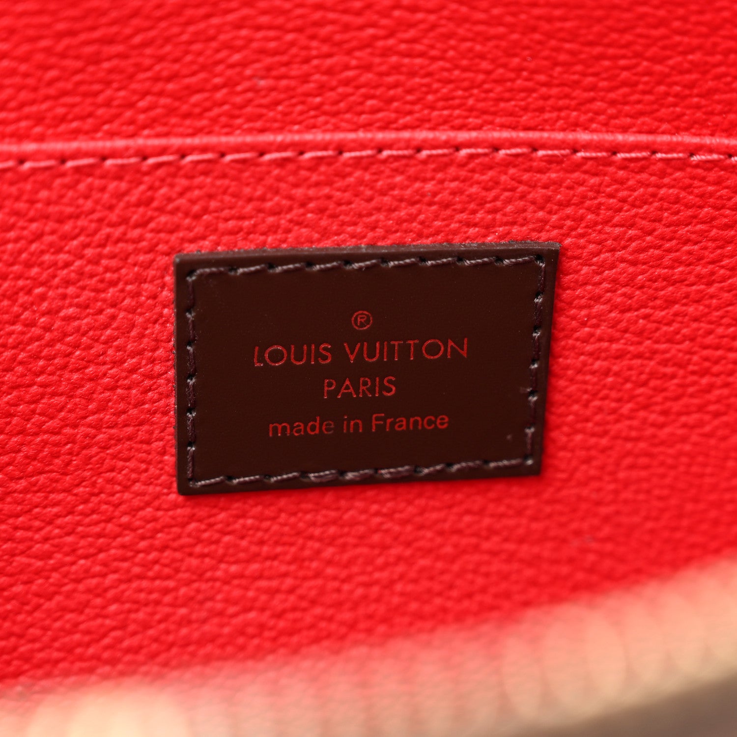 Louis Vuitton Damier Ebene Cosmetic Pouch GM 6 of 6