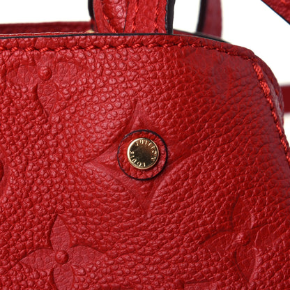 Louis Vuitton Empreinte Montaigne Nano Cherry 4 of 4