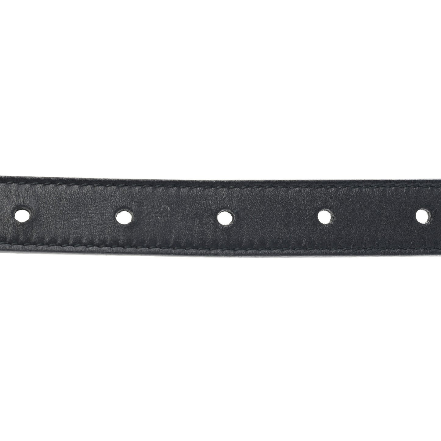 Calfskin Double G 20mm Belt 80 32 Black