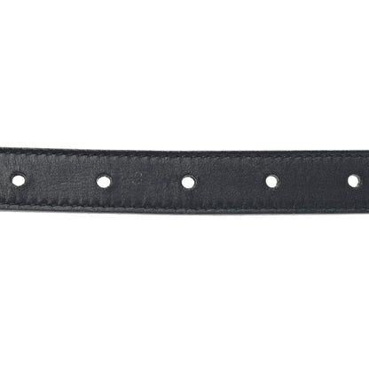 Gucci Calfskin Double G 20mm Belt 80 32 Black 4 of 5