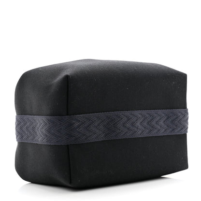 Hermes Canvas Large Bride-A-Brac Pouch Bleu Nuit 4 of 7