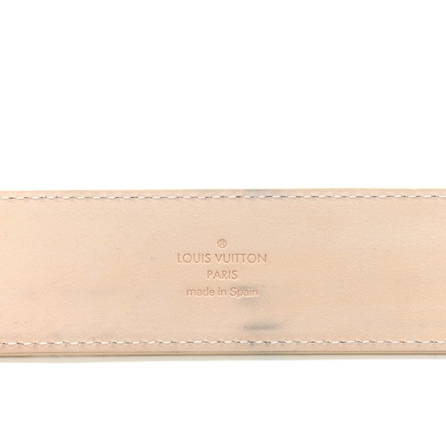 Louis Vuitton Damier Azur LV Initiales Belt 100 40 5 of 9