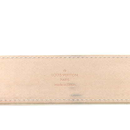 Louis Vuitton Damier Azur LV Initiales Belt 100 40 5 of 9