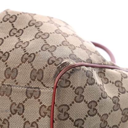 Gucci Monogram Medium Sukey Tote Dark Red 10 of 22